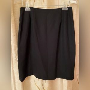 Linda Allard for Ellen Tracy Black Skirt, Size 10